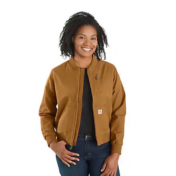 Carhartt women’s bomber jacket - relaxed fit- ruffed flex Small - Picture 7 of 7